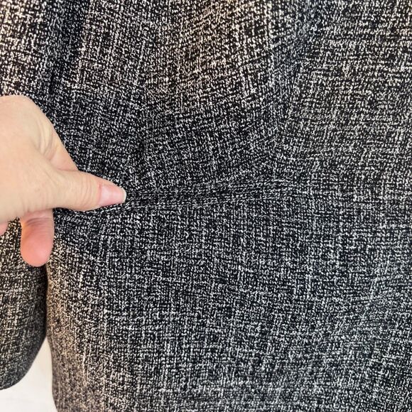 Style & Co Tweed Skirt Suit SET Tailored Career Wear Classic Boss Babe Size 16W - Picture 8 of 16